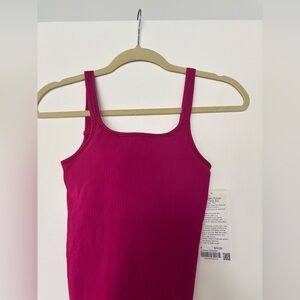Lululemon Ebb to Street Scoop-Neck Cropped Tank Top